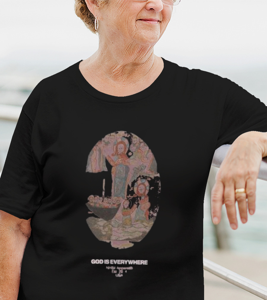 God Is Everywhere Gallery T-Shirt