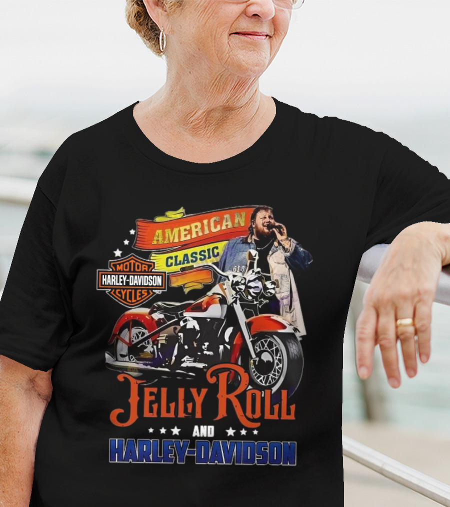 Harley Davidson – Jelly Roll American Classic Signature T-Shirt