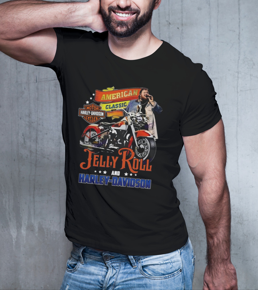 Harley Davidson – Jelly Roll American Classic Signature T-Shirt