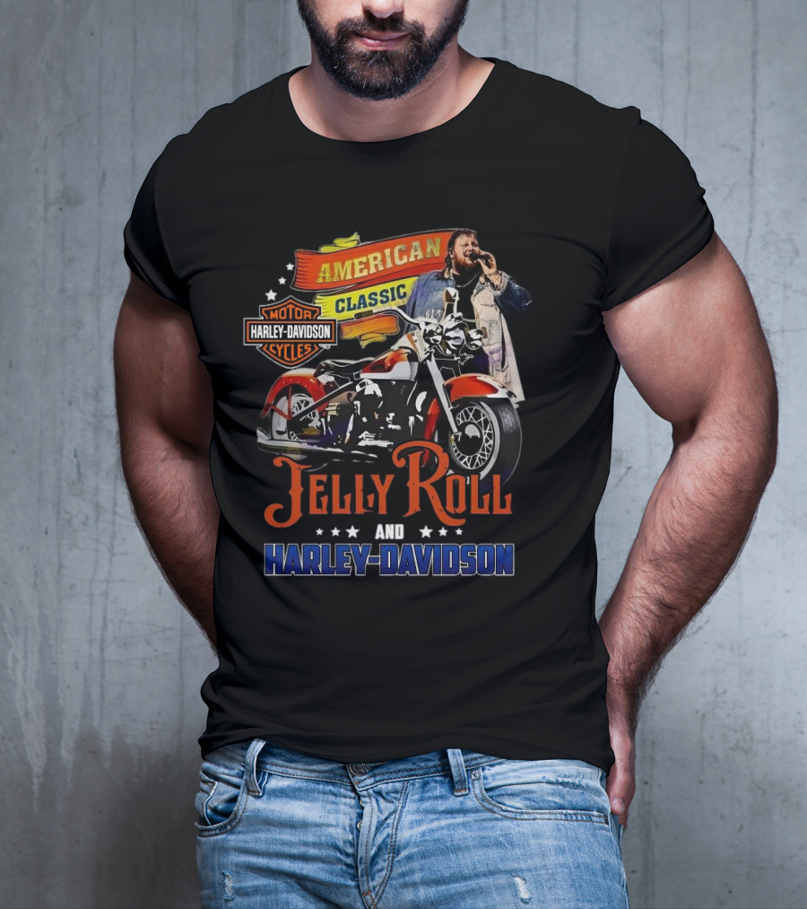 Harley Davidson – Jelly Roll American Classic Signature T-Shirt