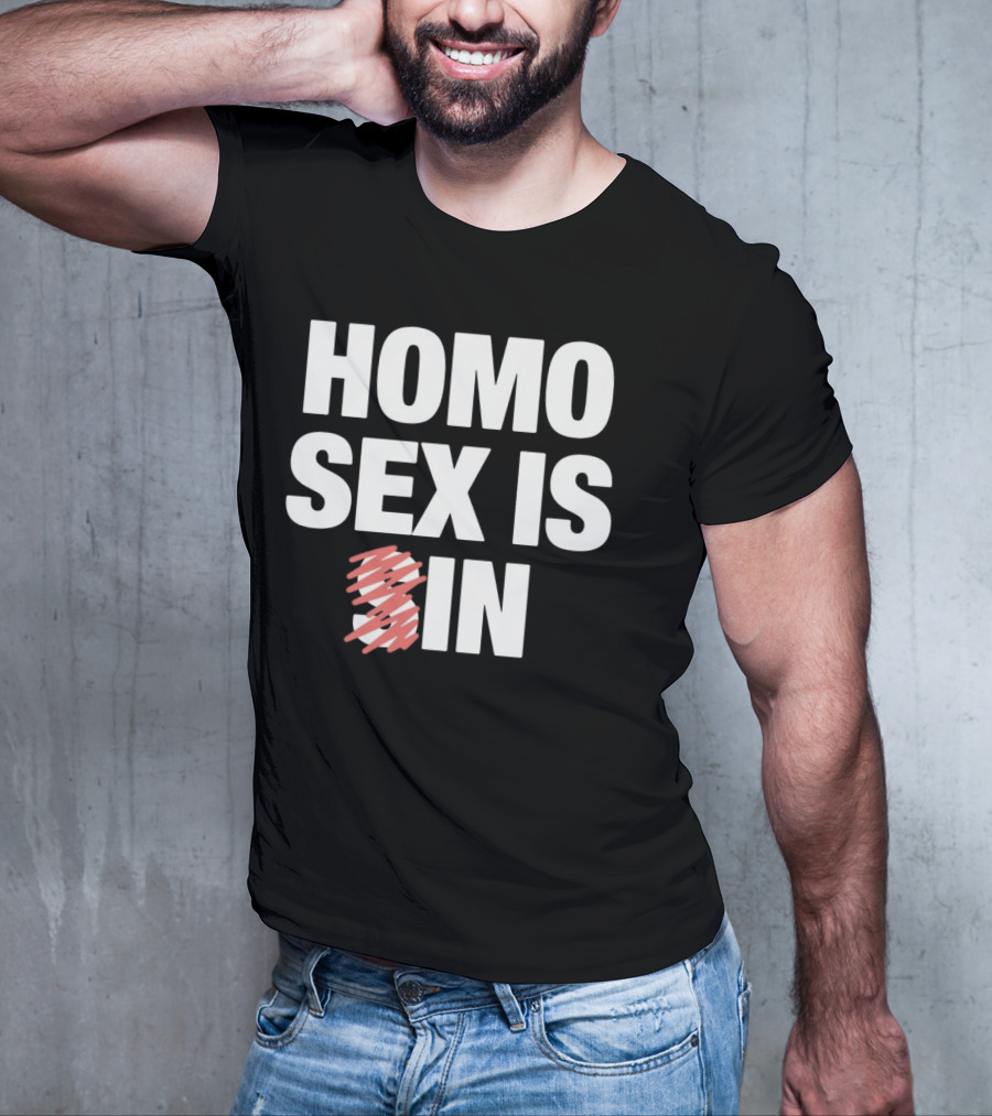 Homo Sex Is In T-Shirt