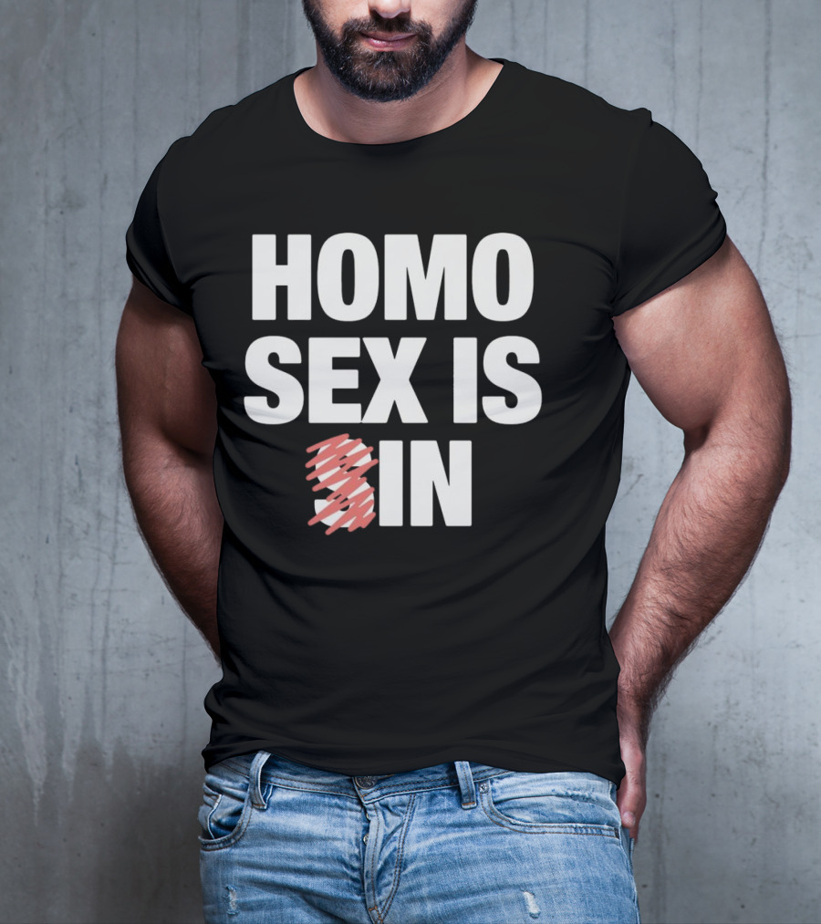 Homo Sex Is In T-Shirt
