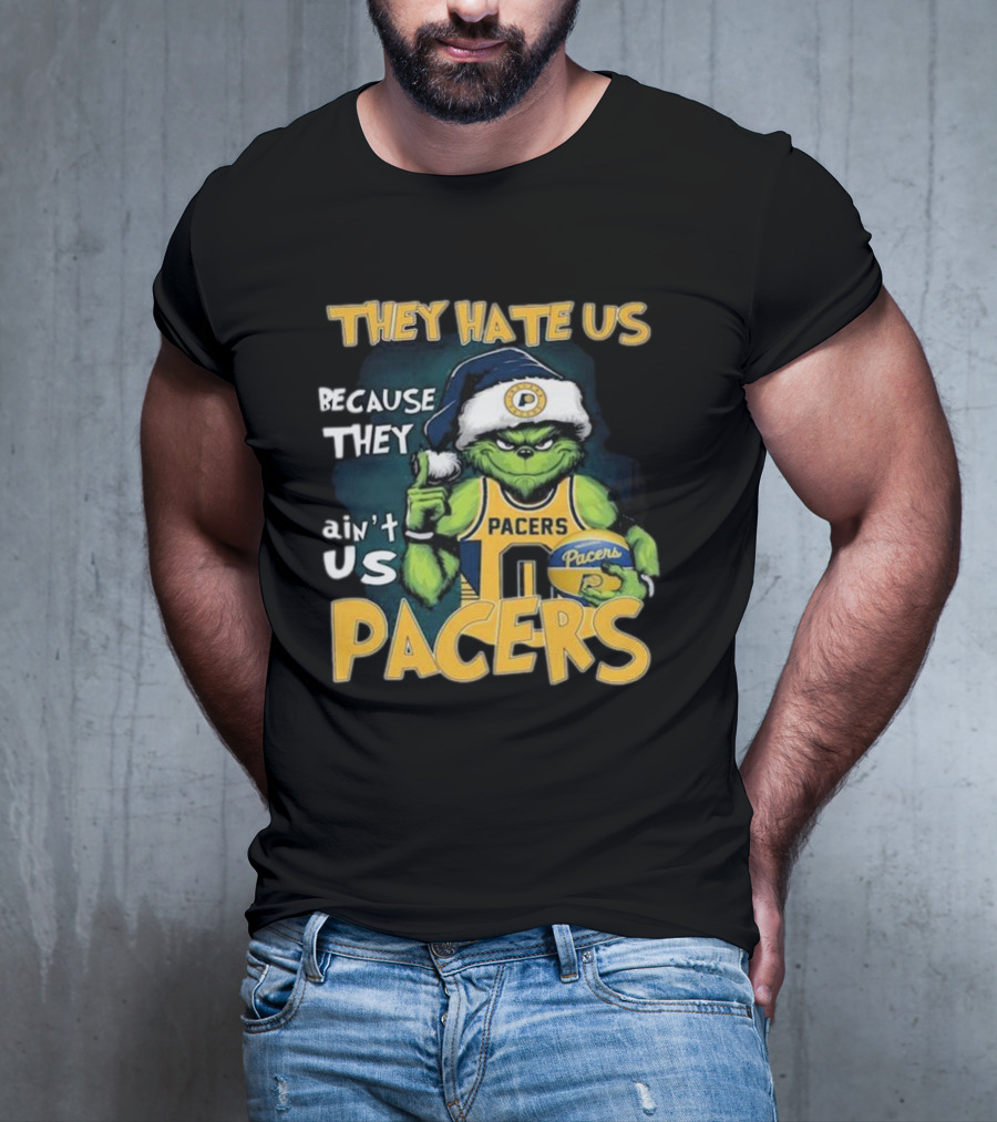 Grinch They Hate Us Because They Ain’t Us Packers T-Shirt