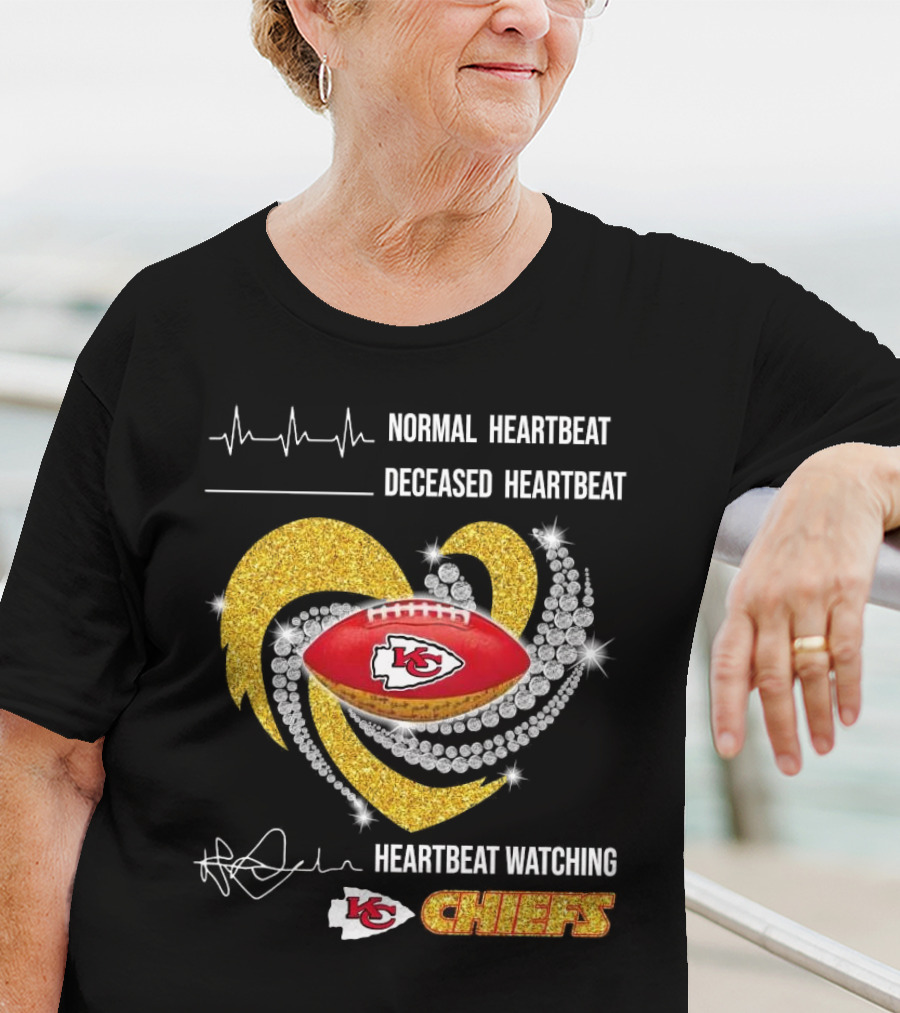 Heartbeat Ing Kansas City Chiefs 2025 T-Shirt