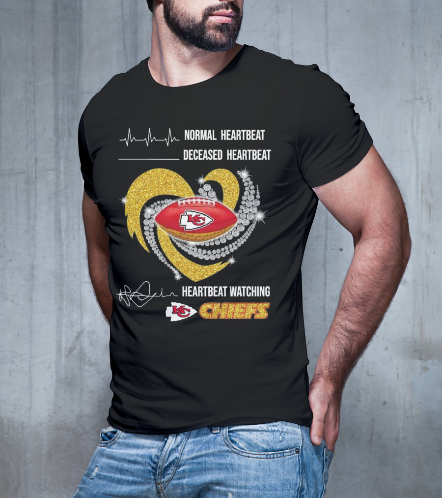 Heartbeat Ing Kansas City Chiefs 2025 T-Shirt