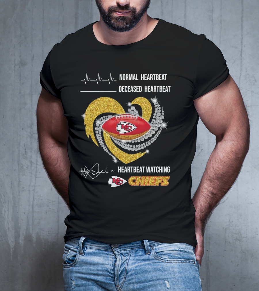 Heartbeat Ing Kansas City Chiefs 2025 T-Shirt