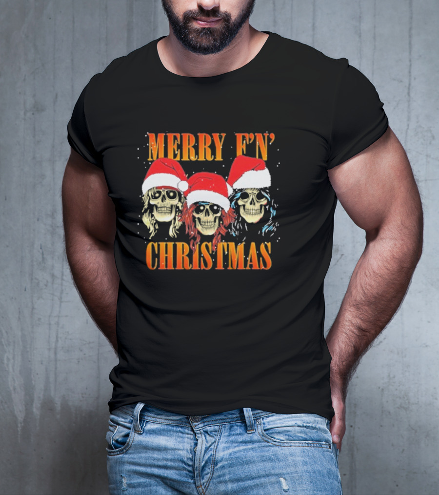 Guns N’ Roses Merry F’N’ Christmas T-Shirt