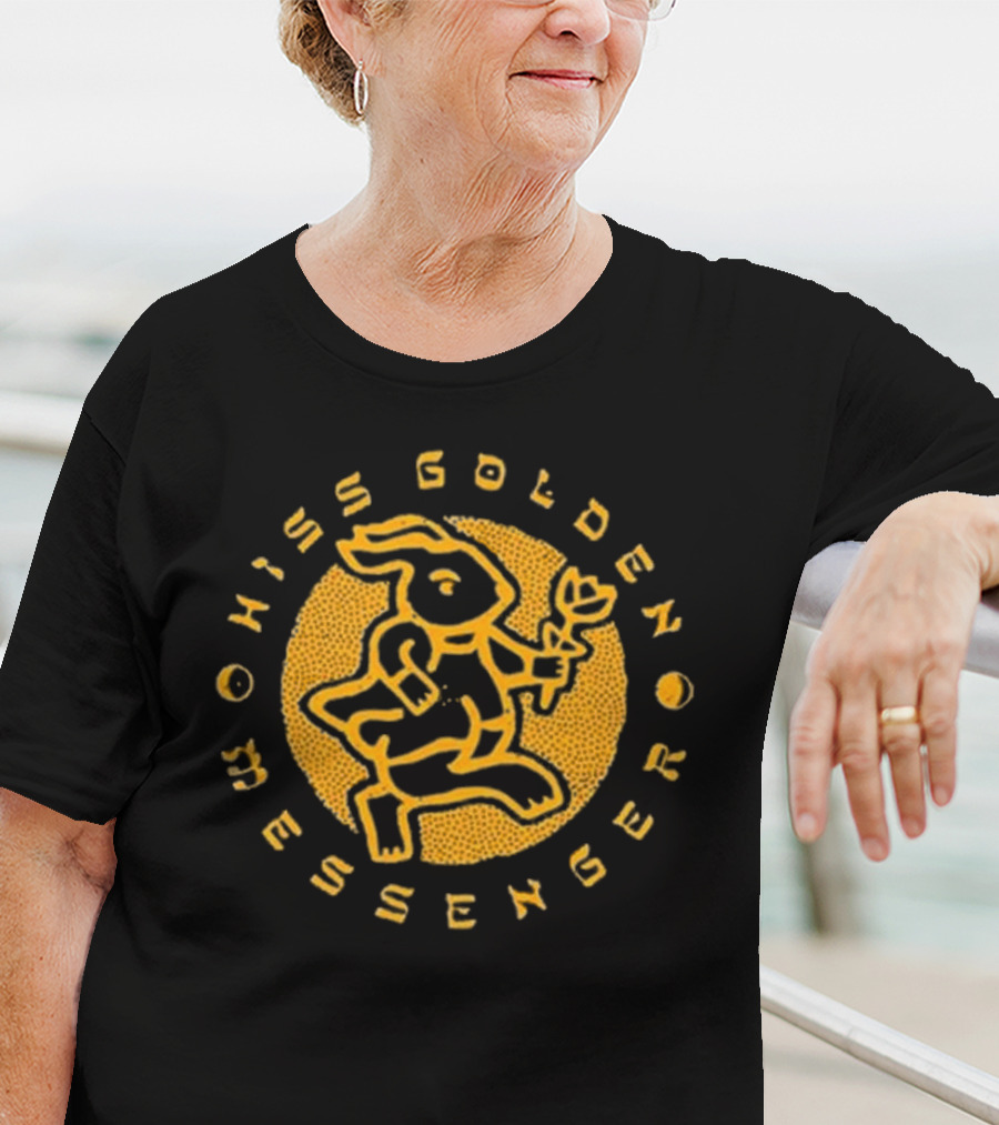 Hiss Golden Messenger Acid Rabbit T-Shirt
