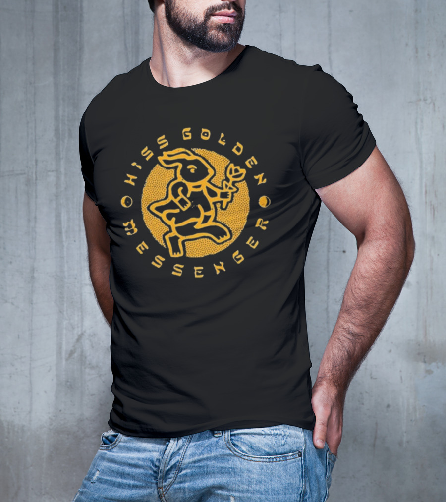Hiss Golden Messenger Acid Rabbit T-Shirt
