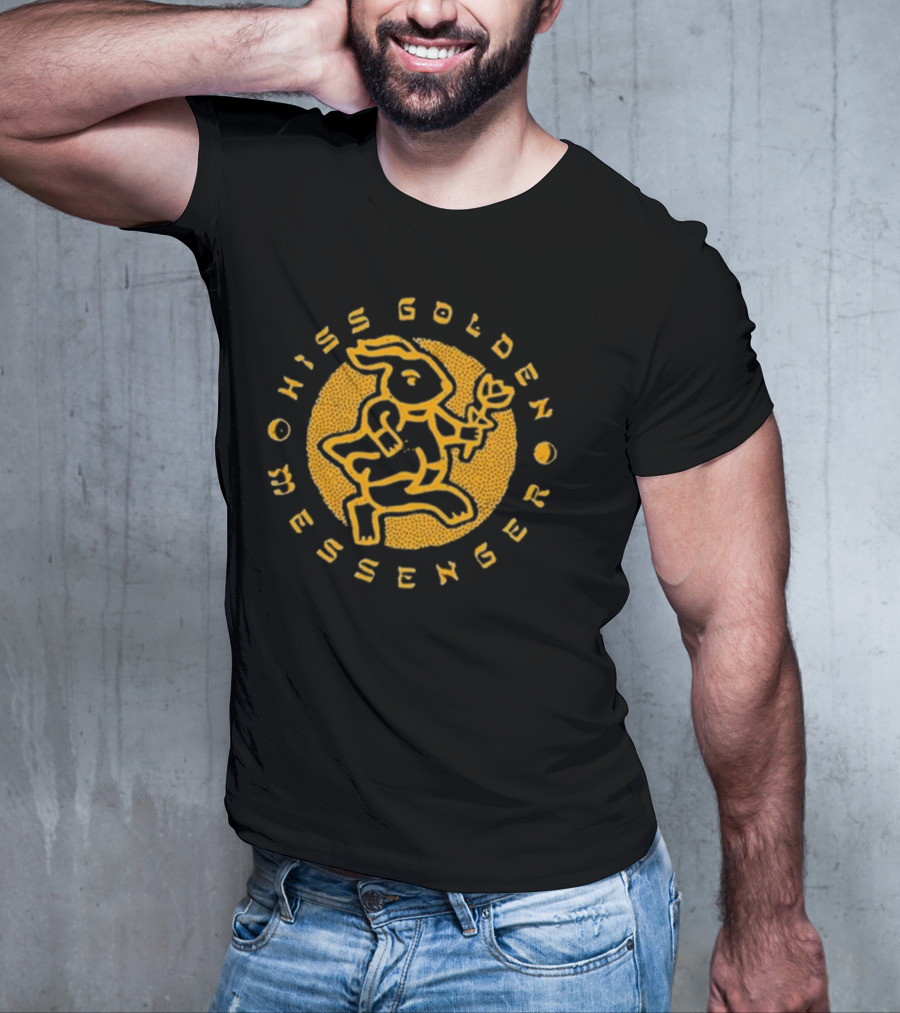 Hiss Golden Messenger Acid Rabbit T-Shirt