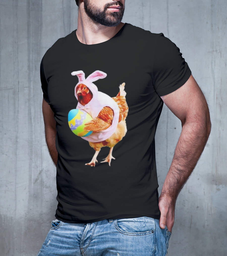 Happy Easter Chicken Bunnies T-Shirt