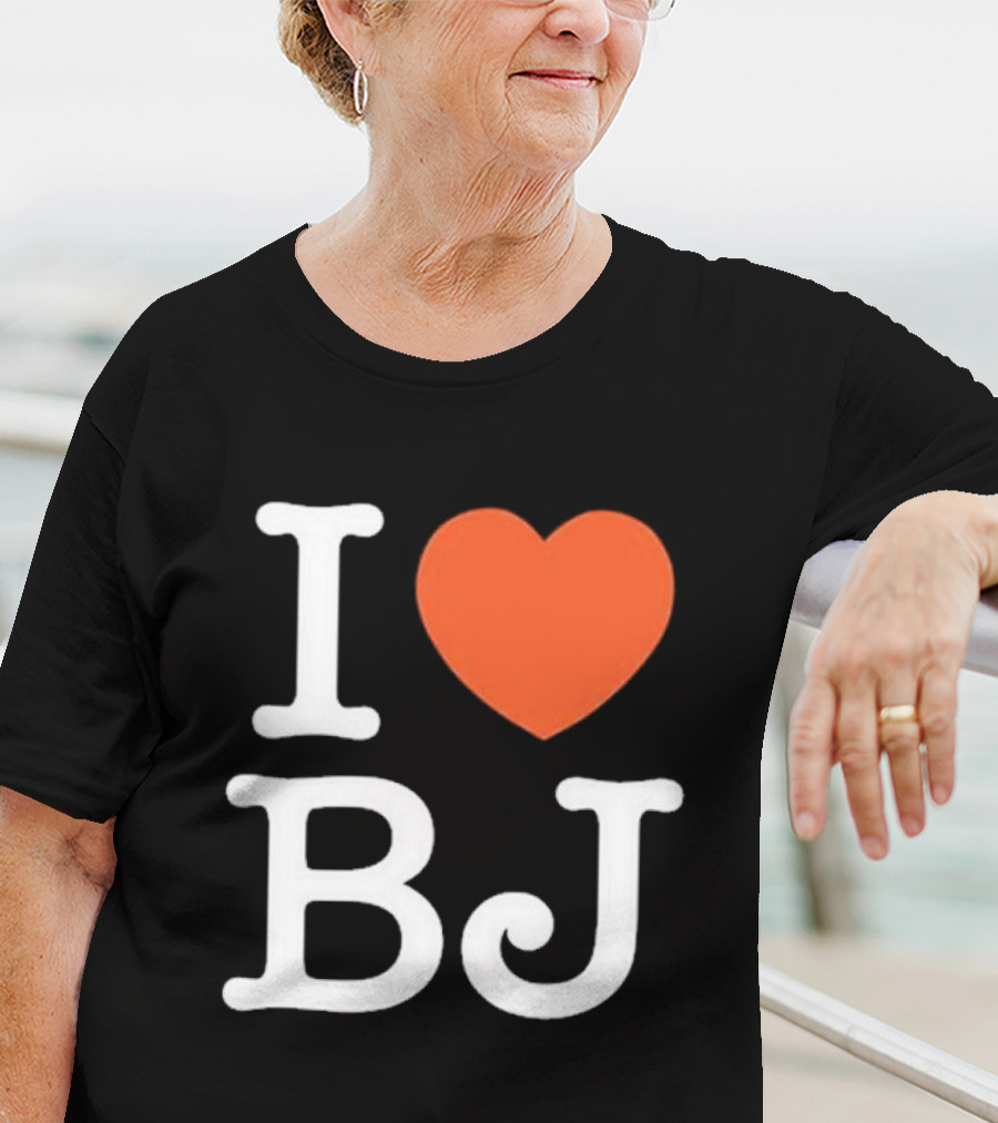 I Love Bj Ben Johnson T-Shirt