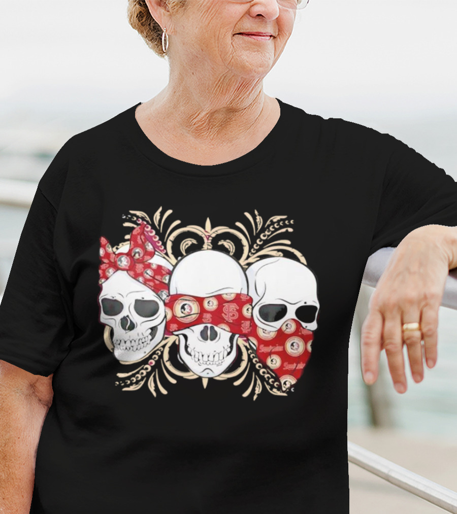 FSU Skull Gang Bandana Trio T-Shirt