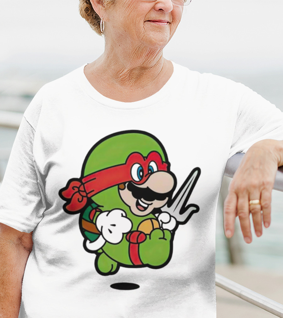 Super Mario Raph Ninja Bro Adventures T-Shirt