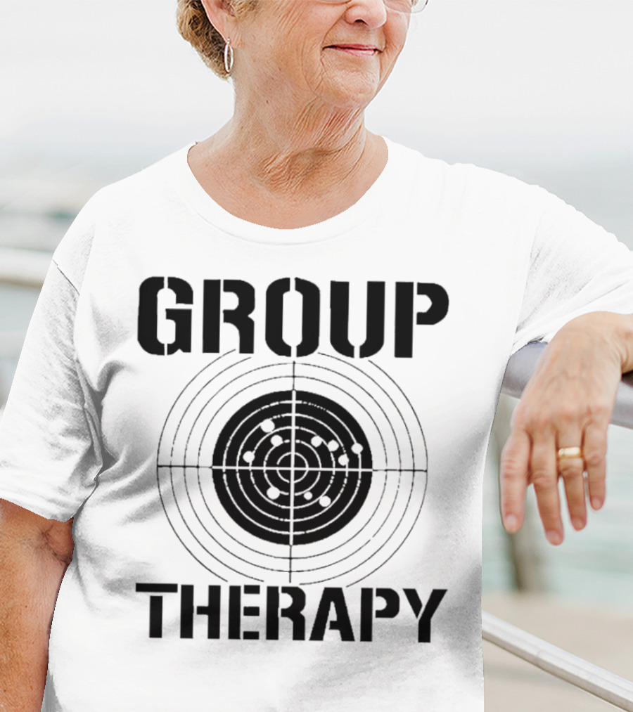Group Therapy Bullseye Target Concentric Rings T-Shirt