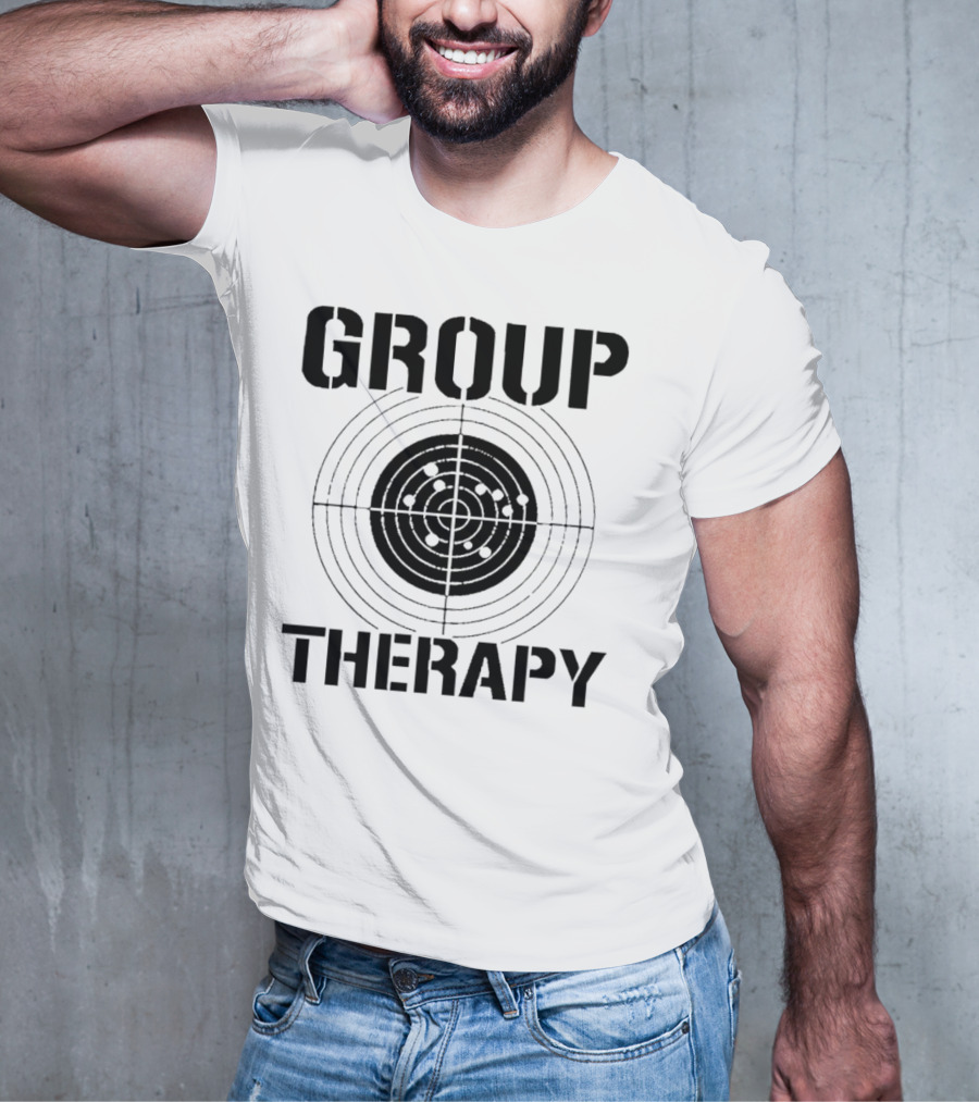 Group Therapy Bullseye Target Concentric Rings T-Shirt