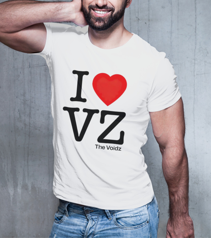 I Heart VZ The Voidz Band Merchandise T-Shirt