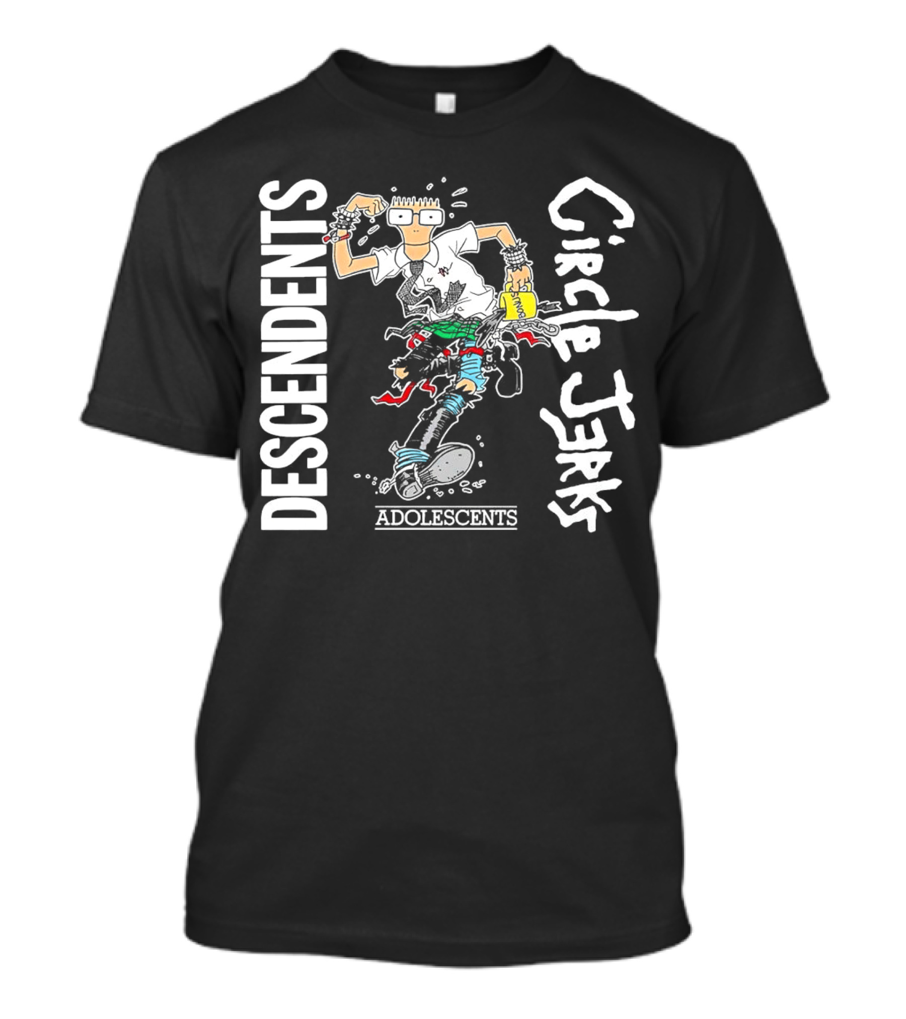 Descendents Circle Jerks Adolescents Tour T-Shirt