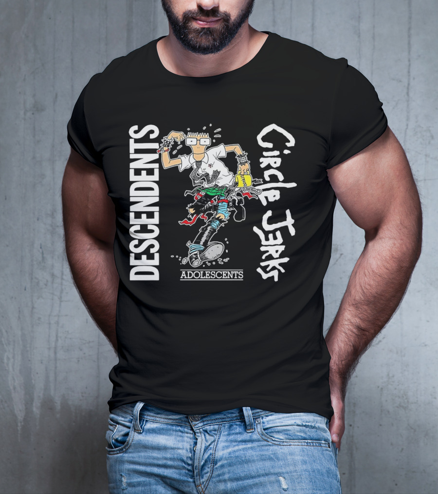 Descendents Circle Jerks Adolescents Tour T-Shirt