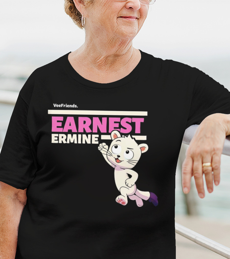 VeeFriends Earnest Ermine Character T-Shirt