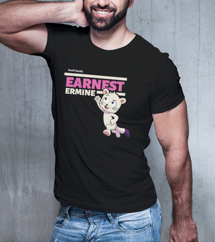 VeeFriends Earnest Ermine Character T-Shirt