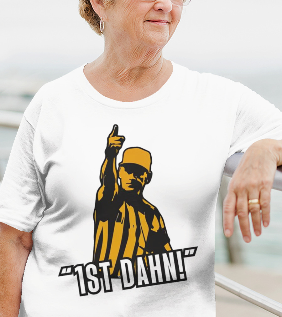 Pittsburgh Steelers 1st Dahn Referee Gesture Steelers Colors T-Shirt