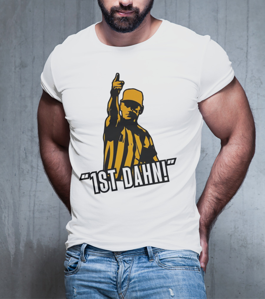 Pittsburgh Steelers 1st Dahn Referee Gesture Steelers Colors T-Shirt