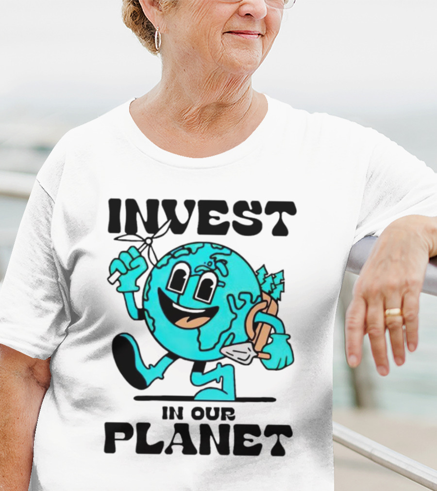Invest In Our Planet Earth T-Shirt