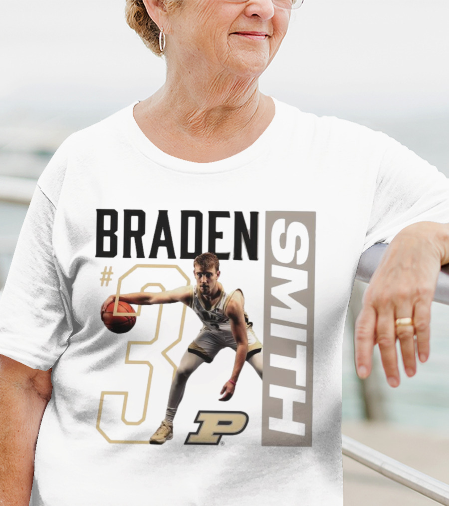 Braden Smith #3 Purdue Basketball P T-Shirt