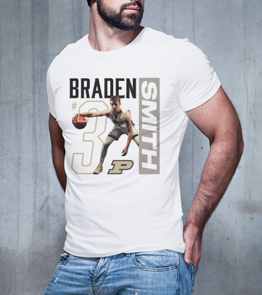 Braden Smith #3 Purdue Basketball P T-Shirt