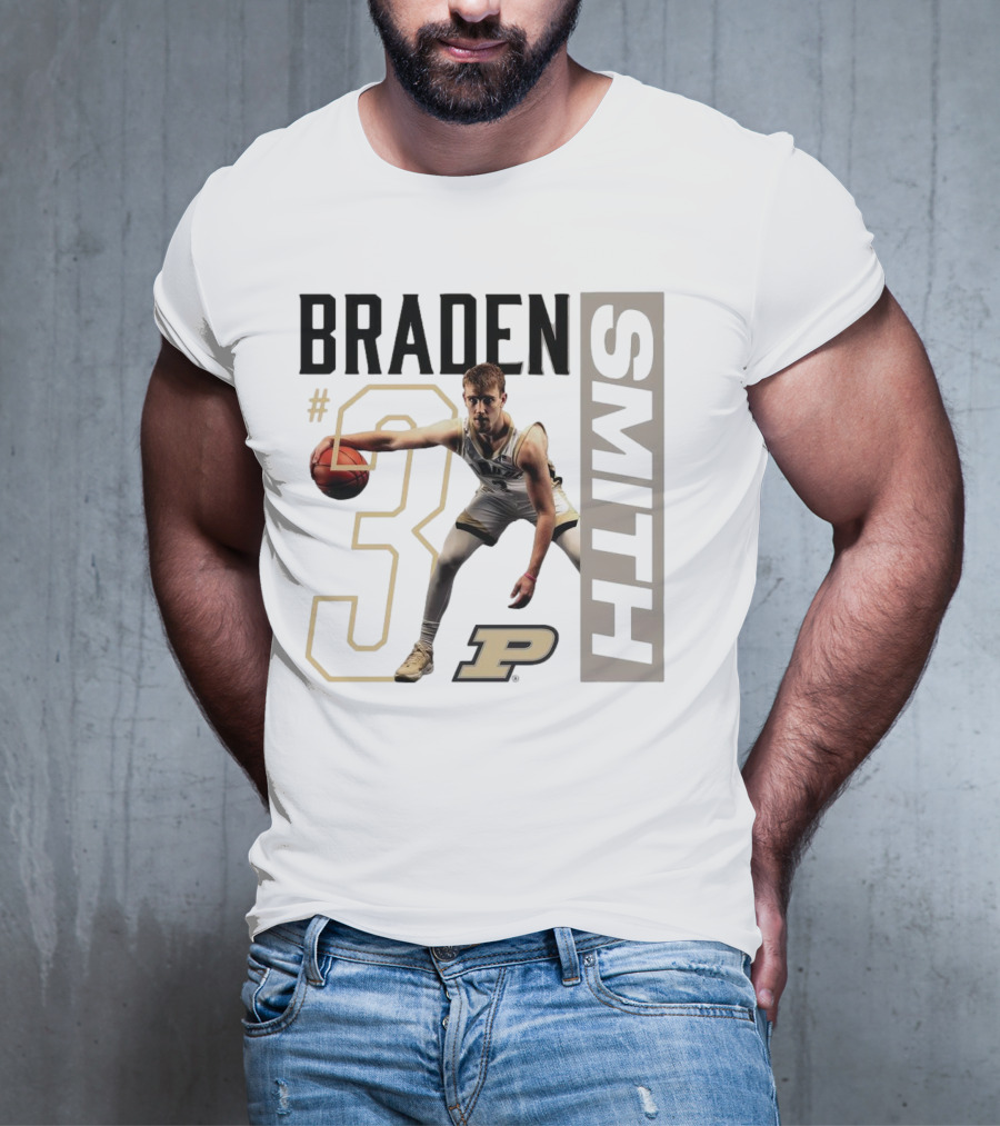 Braden Smith #3 Purdue Basketball P T-Shirt