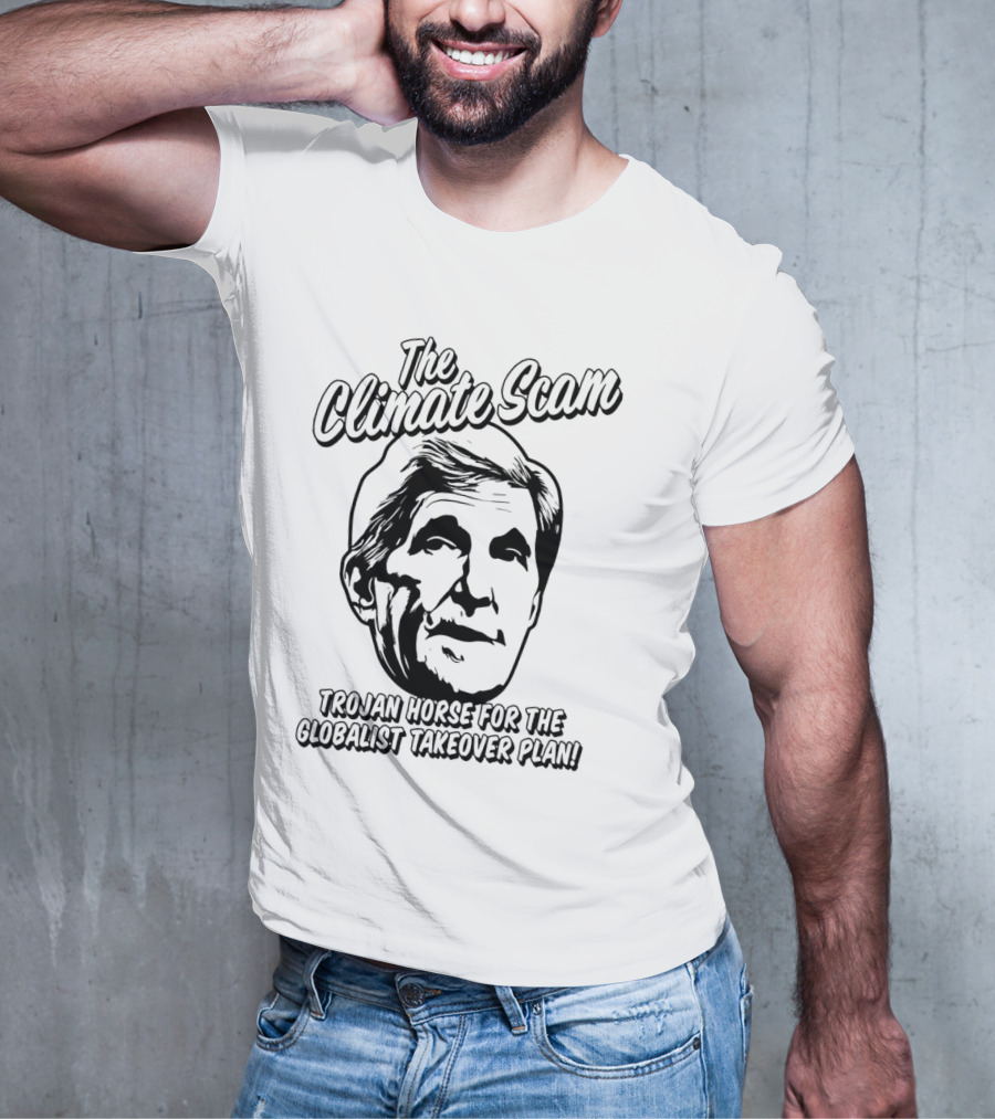 The Climate Scam Trojan Horse For The Globalist Takeover Plan T-Shirt