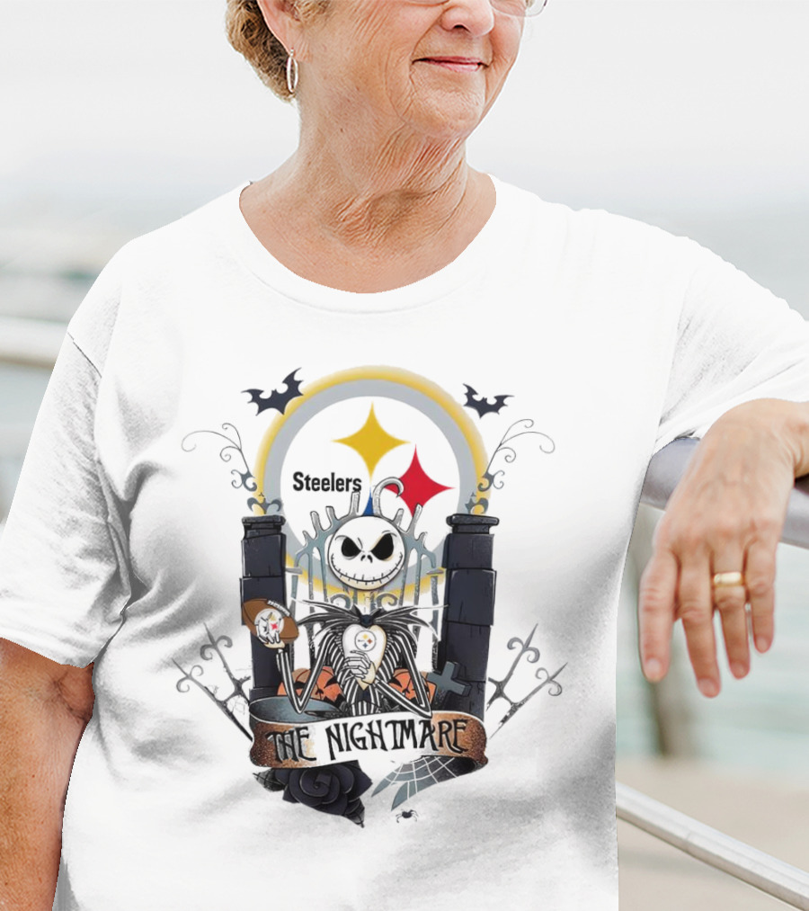 Jack Skellington Steelers The Nightmare T-Shirt