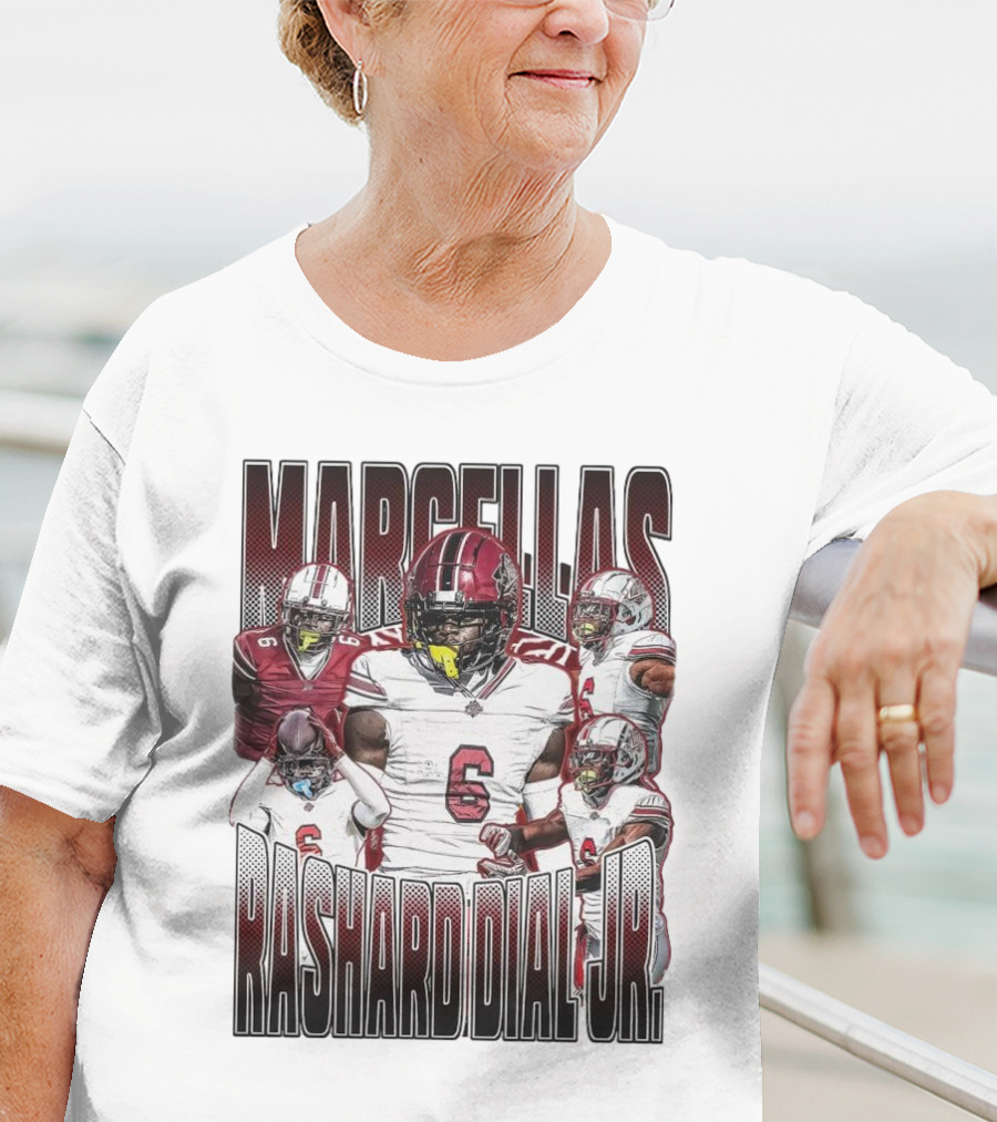 Marcellas Rashard Dial Jr South Carolina Football Gamecocks Vintage T-Shirt
