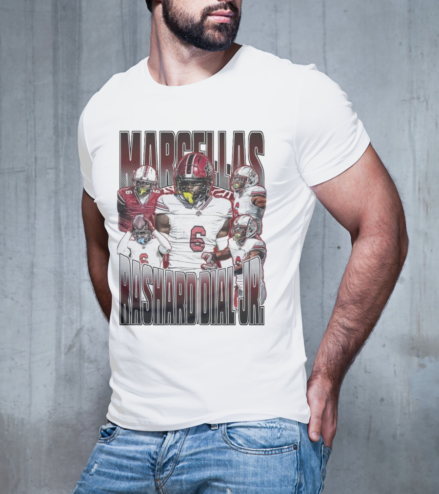 Marcellas Rashard Dial Jr South Carolina Football Gamecocks Vintage T-Shirt