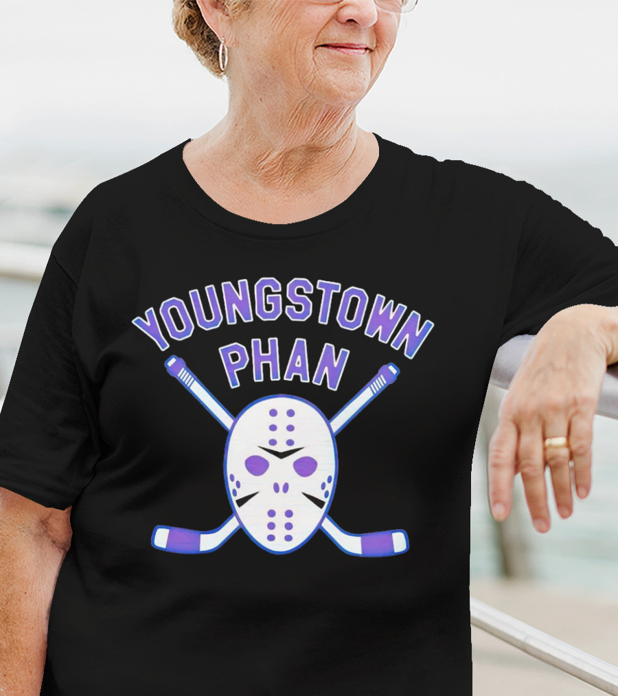 Youngstown Phan Jason Voorhees Mask Hockey Sticks T-Shirt