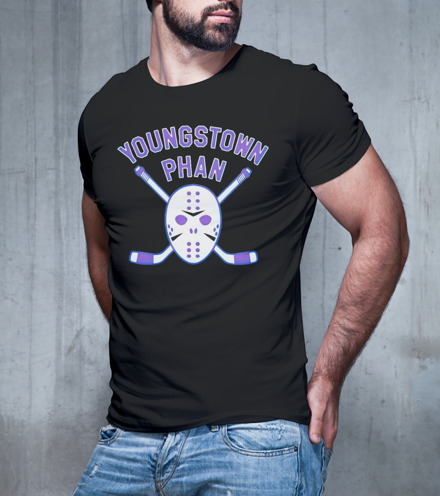 Youngstown Phan Jason Voorhees Mask Hockey Sticks T-Shirt