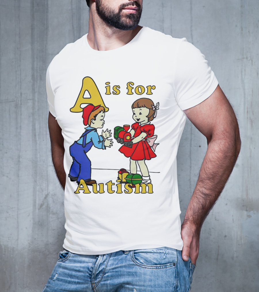 A Is For Autism Train Toys Children Classic T-Shirt