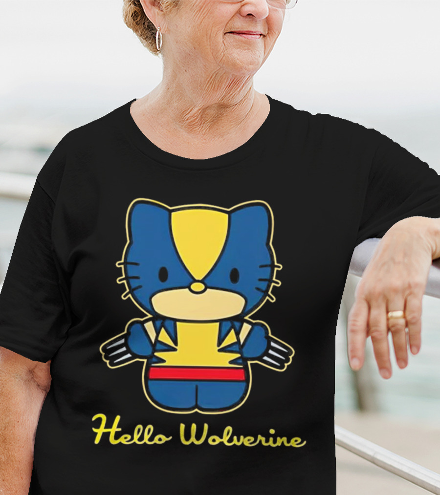 Hello Kitty Wolverine Hello Wolverine T-Shirt