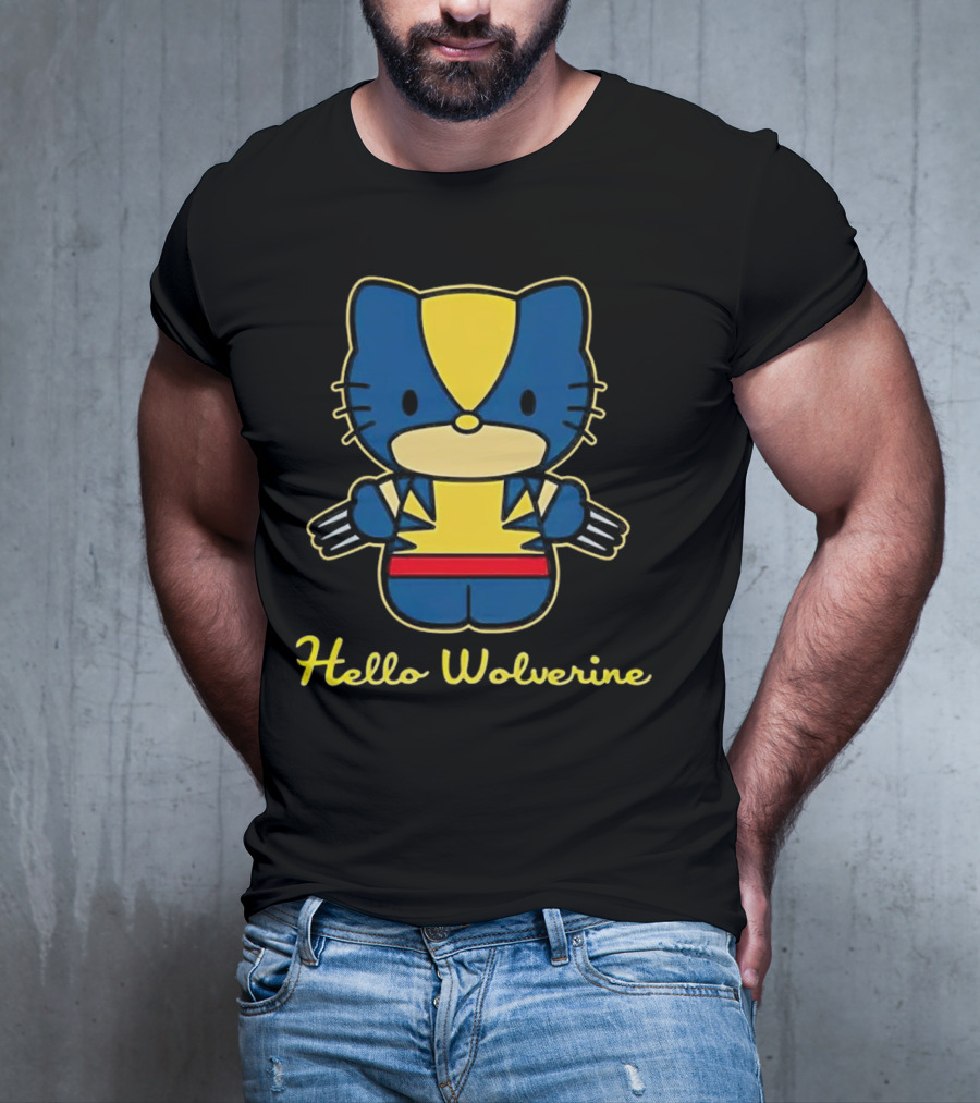 Hello Kitty Wolverine Hello Wolverine T-Shirt
