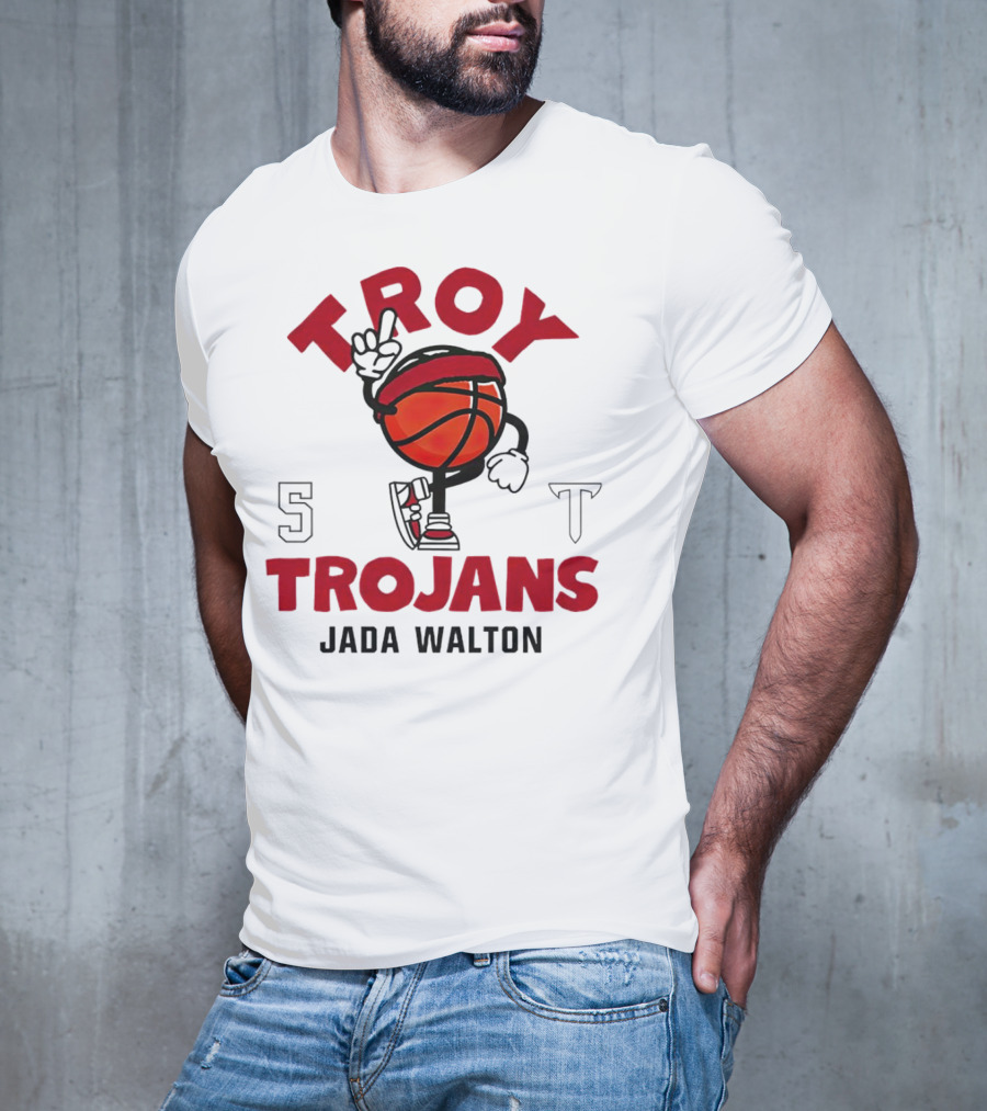 Troy Trojans Basketball Jada Walton NCAA Women's Basketball T-Shirt
