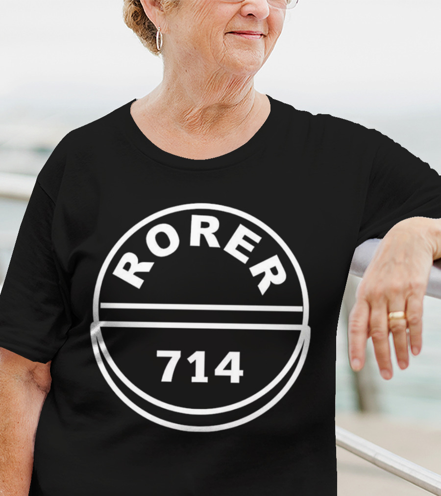 Rorer 714 Logo Circle T-Shirt