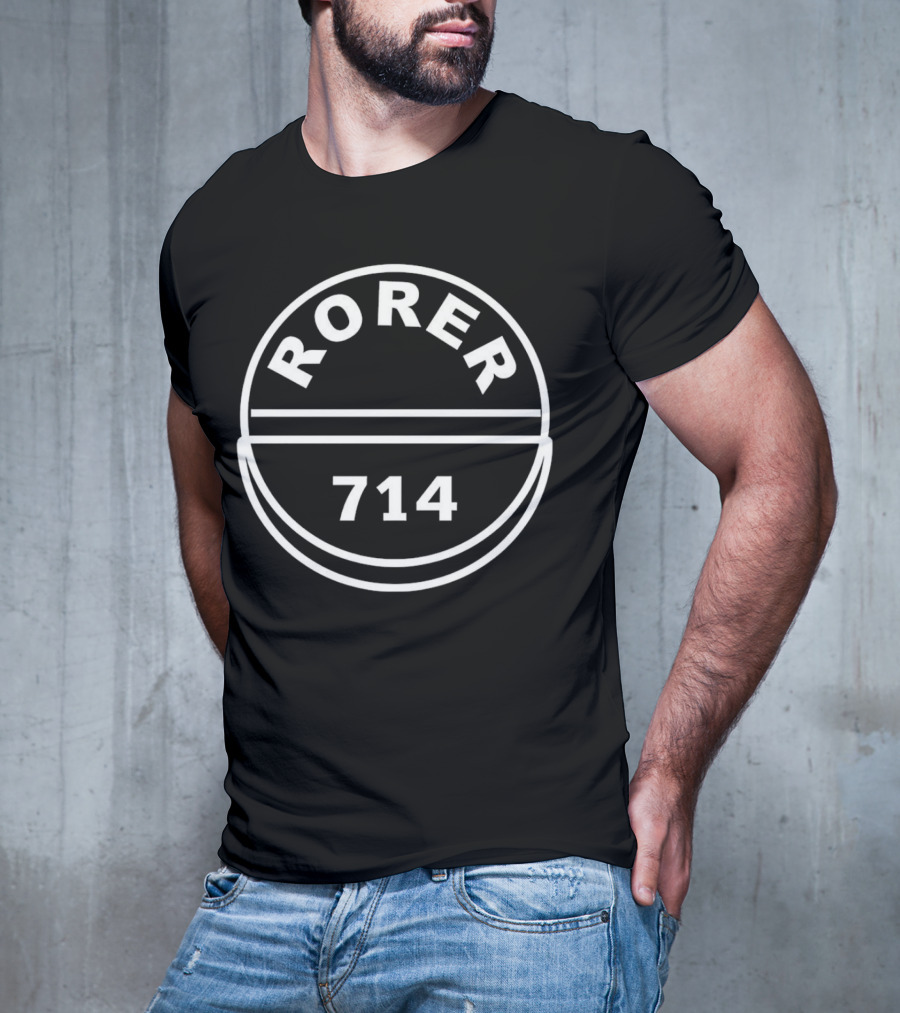 Rorer 714 Logo Circle T-Shirt