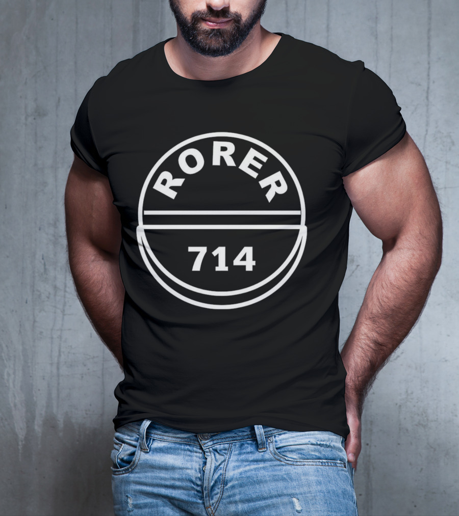 Rorer 714 Logo Circle T-Shirt
