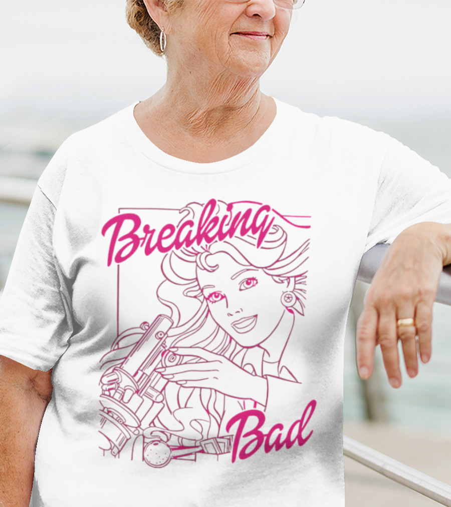 Breaking Bad Barbie Neon Sketch T-Shirt