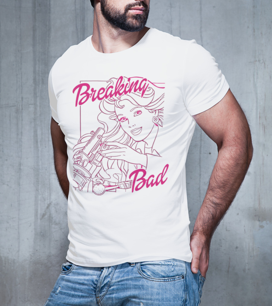 Breaking Bad Barbie Neon Sketch T-Shirt