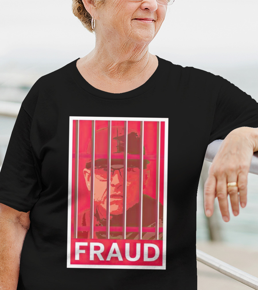 Jim Harbaugh Behind Bars Fraud T-Shirt