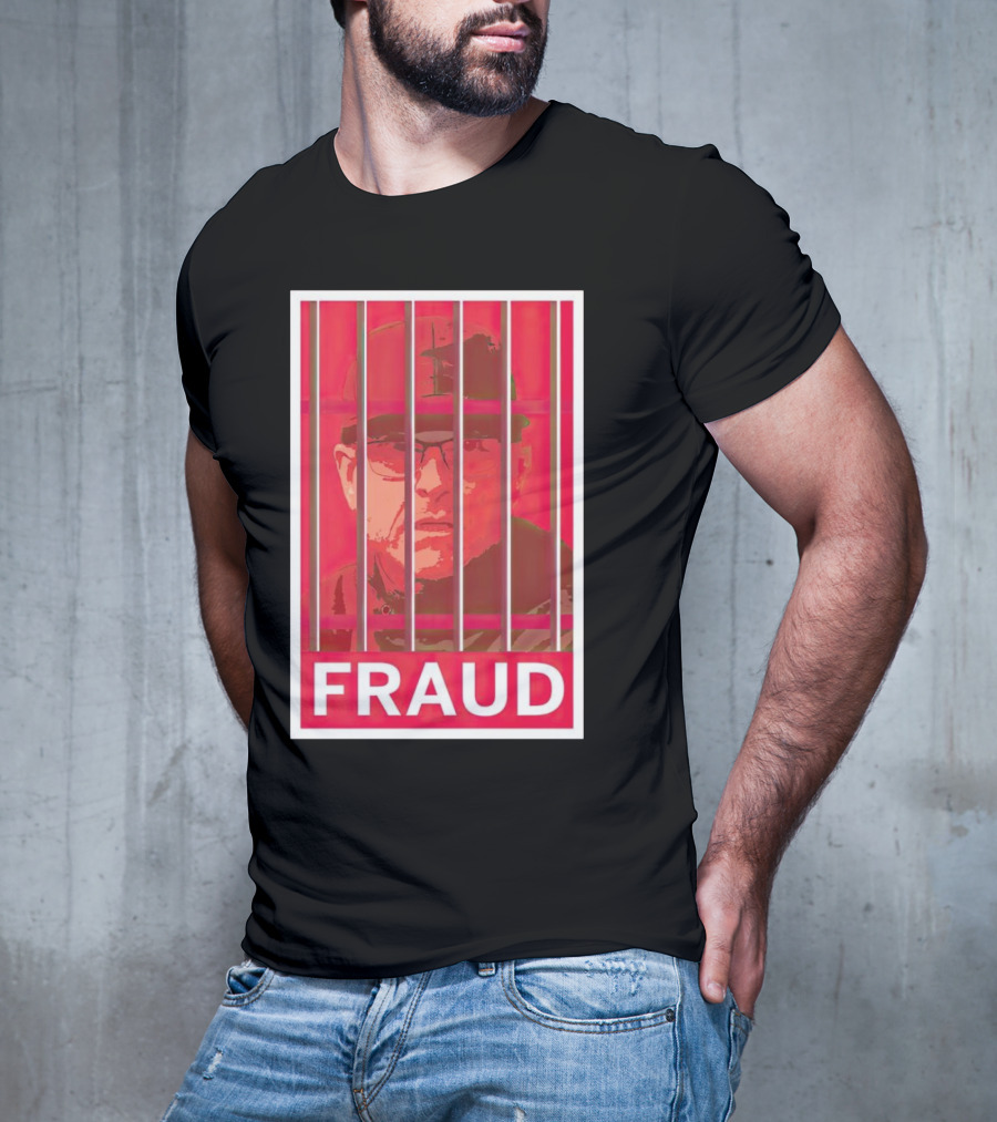Jim Harbaugh Behind Bars Fraud T-Shirt