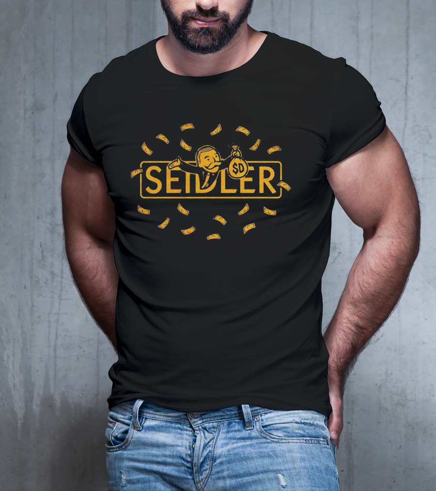 Seidler San Diego Padres Monopoly Money T-Shirt