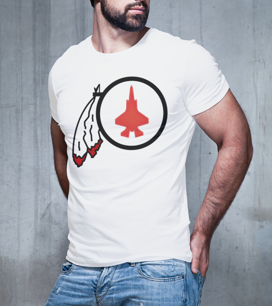 Ultah Native Rocket Red Jet Feathers T-Shirt